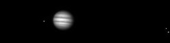 Jupiter and Galilean Moons - October 2013
